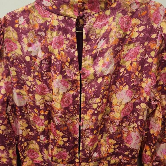 Loveshackfancy Mayberry floral pink mini dress size 4 - Picture 7 of 7